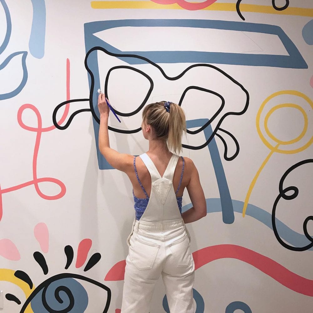 minnesota artist kayla ann creative collaborates  stephanie