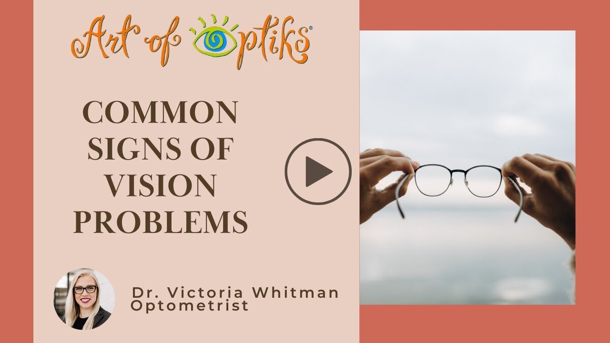 signs of vision problems
