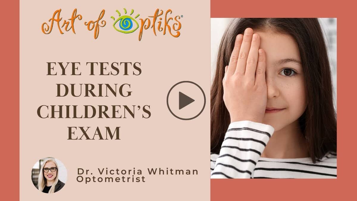 children's eye exam