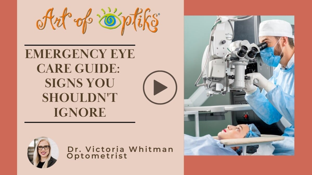 Emergency Eye Care Guide: Signs You Shouldn't Ignore